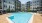 a swimming pool in a courtyard